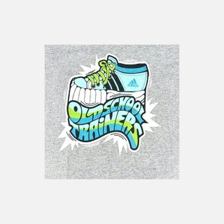 T-shirt Adidas Old School Trainers Logo Vintage