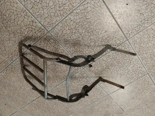 Portaequipajes moto clásica