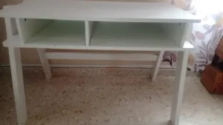 Escritorio y silla infantil blanco