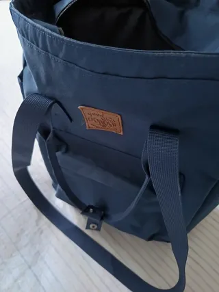 Mochila urbana azul