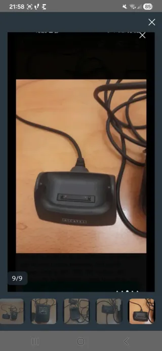 Lote 2 Caricabatterie Alcatel