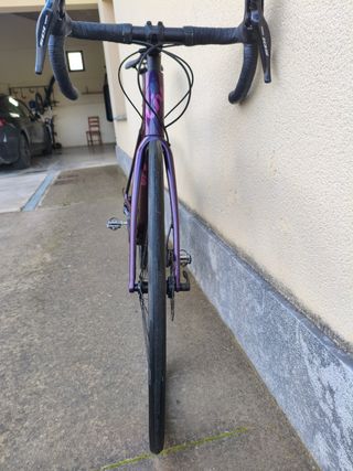 Bicicleta de carretera Liv morada