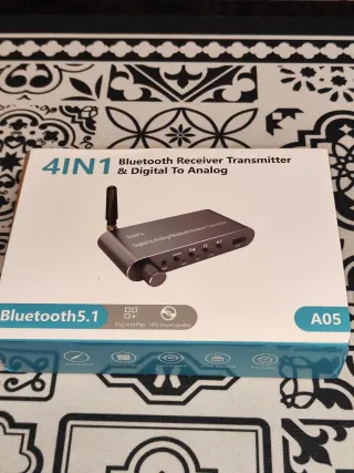 Receptor Transmisor Bluetooth 5.1, convertidor DAC