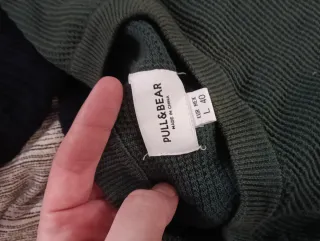 Jersey de punto bicolor