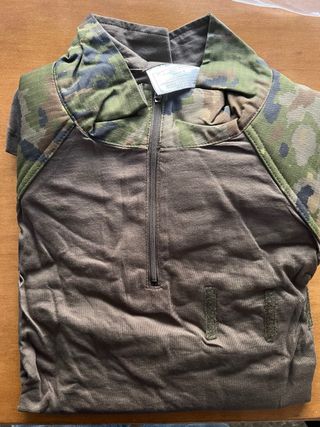 Camiseta Táctica Boscosa Pixelada Talla M