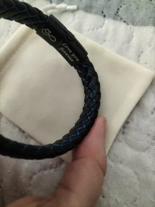 Pulsera trenzada hombre