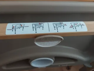 Cambiador bañera  de bebé plegable