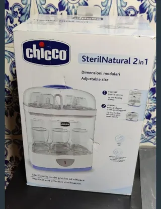Esterilizador Chicco SterilNatural 2 en 1