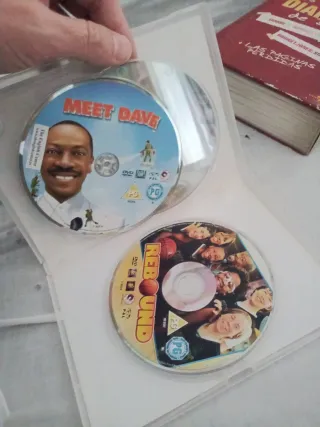 Pack 4 Películas DVD Like Mike 1 y 2, Meet Dave, R