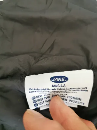 Saco Jane Nest Plus Negro