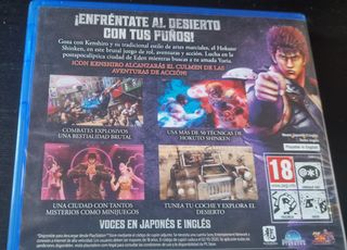 Fist of the North Star: Lost Paradise PS4