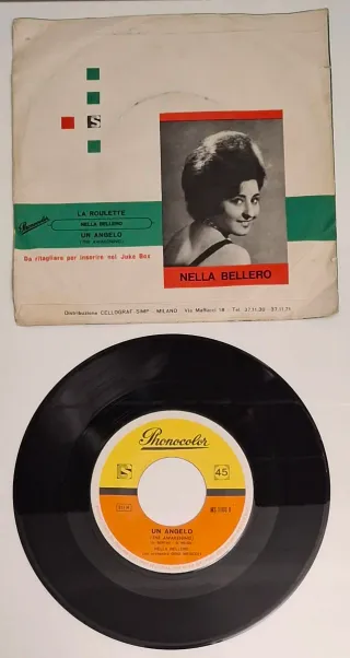 45 giri Nella Bellero La Roulette