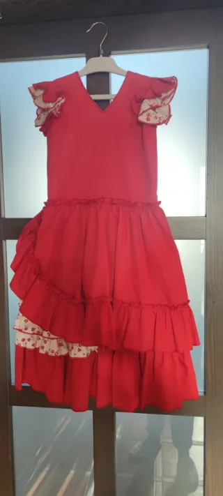 Traje de flamenca para bebé