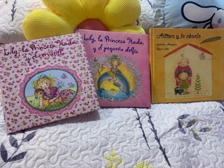 Lote tres libros, Lily la princesa Hada y Aitana