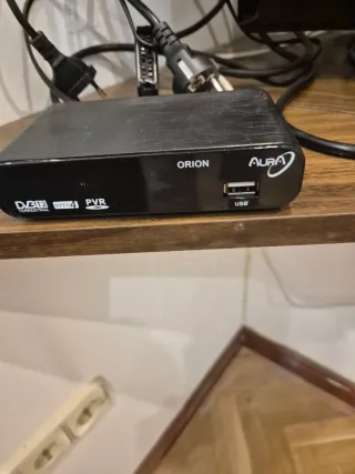 ORION DVB-T2 TDT Receptor USB y television