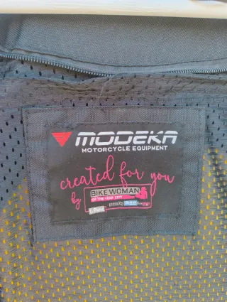 Chaqueta de moto mujer