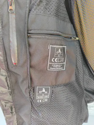 Chaqueta de moto mujer