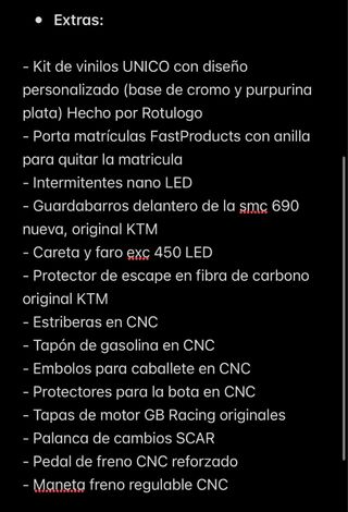 KTM SMC 690 Supermotard