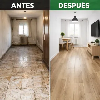 Instalación de suelos: parquet, tarima, vinílico