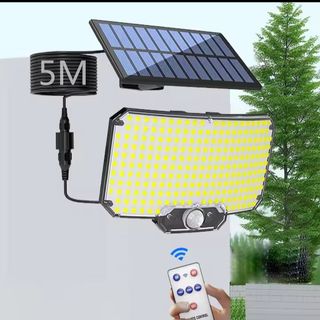 Foco Solar LED con Mando a Distancia