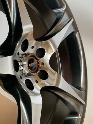 4 LLANTAS kosei RZ 8.5X19 5x120 ET20 74.1