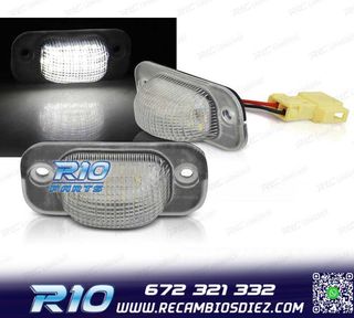 LUZ MATRICULA LED VOLKSWAGEN VW GOLF II JETTA II SEAT TOLEDO
