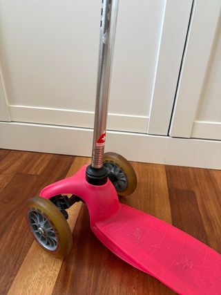 Patinete infantil 3 ruedas rosa