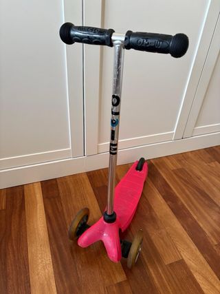 Patinete infantil 3 ruedas rosa