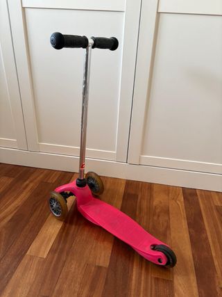 Patinete infantil 3 ruedas rosa