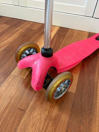 Patinete infantil 3 ruedas rosa