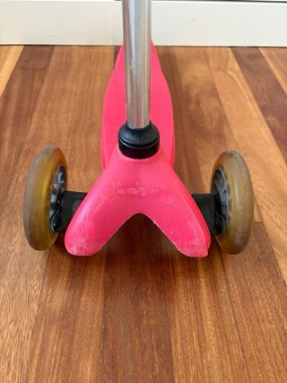 Patinete infantil 3 ruedas rosa