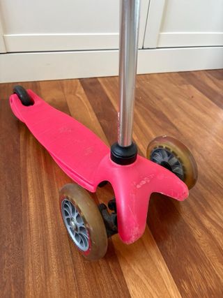 Patinete infantil 3 ruedas rosa