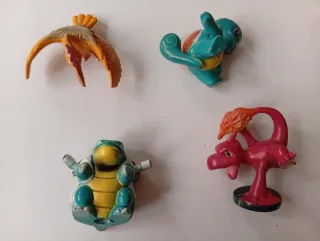 Lote figuras antiguas Pokémon