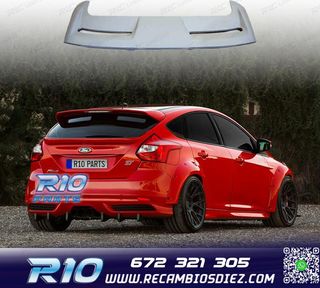ALERON SPOILER FORD FOCUS ST 11-17 TERCERA LUZ FRENO
