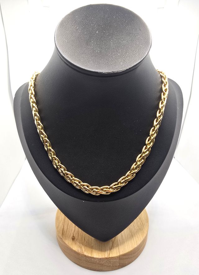 Cadena de oro 18k. Peso: 19.26 gr.