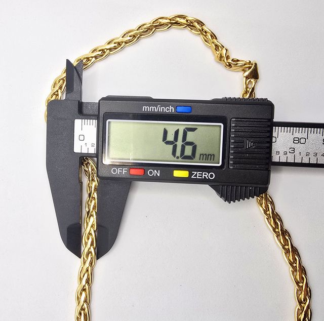 Cadena de oro 18k. Peso: 19.26 gr.