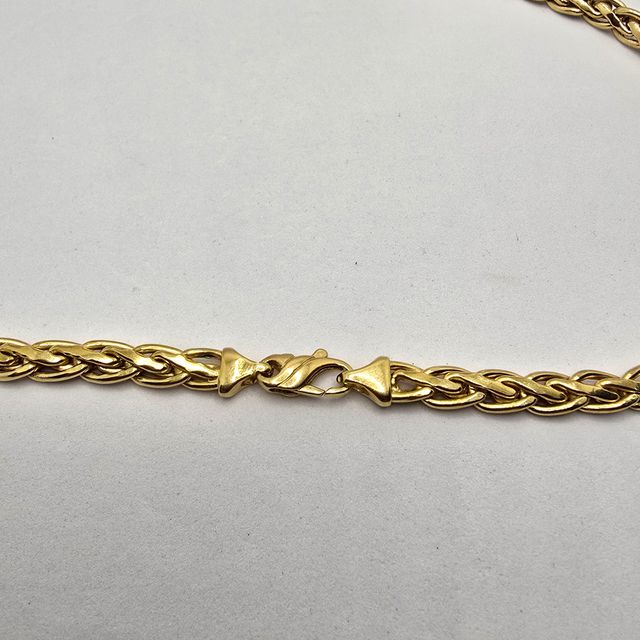 Cadena de oro 18k. Peso: 19.26 gr.