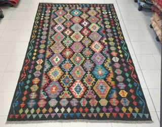 Tappeto Kilim afgano 248x179 cm