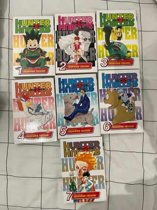 Hunter X Hunter English Manga Volumes 1-7