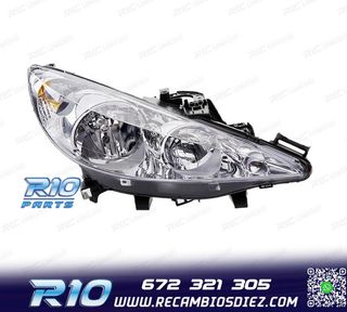 FARO DCH CON LENTE PEUGEOT 207 06-