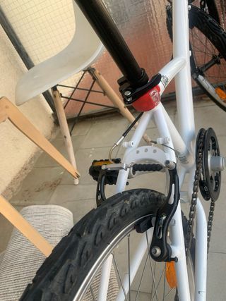 Bicicleta blanca