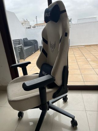 Silla Gaming Valk Beige/Negra