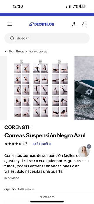 Correas de Suspensión