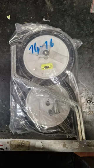 Rotelle stabilizzatrici bici bambino mis.14-16