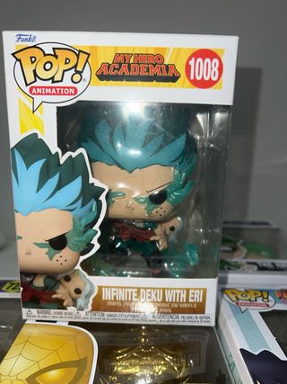 Lote 7 Funko Pops: Marvel, Naruto, DC, Onward