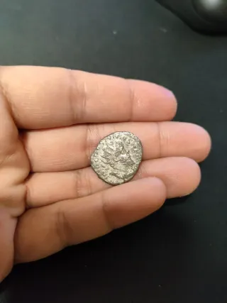 Moneda Romana plata Antoniniano Póstumo