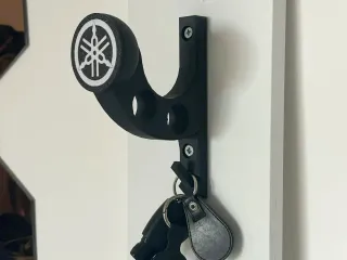 Soporte para llaves y casco/chaqueta moto