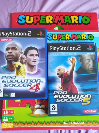 SAGA Pro Evolution Soccer 4 y 5 PS2 PAL ES