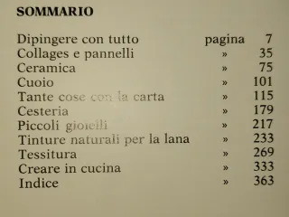 Manuale dei lavori creativi