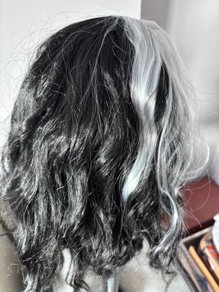 Peluca Cruella de Vil Talla Única